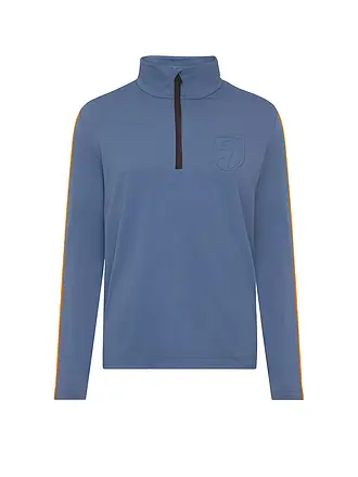 TONI SAILER | Herren Unterzieh Zipshirt Giorgio | blau